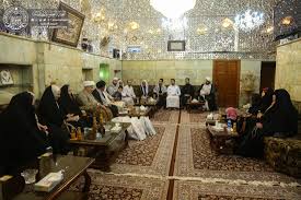 Photo of Norwegian delegation visits Imam Ali Holy Shrine