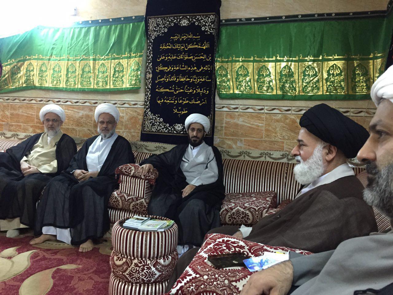 Photo of Ayatollah Shirazi Hajj delegation visits headquarters of the Ayatollah Shahrudi and Ayatollah Sindh missions