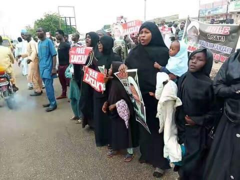 Photo of ‘Free Shaikh Zakzaky’ rally continues in Kano, Nigeria