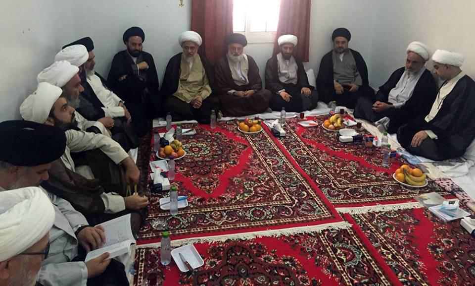 Photo of A delegation from Ayatollah Shirazi pilgrimage mission visits number of top clerics’ missions
