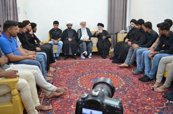 Photo of Ayatollah al-Hakim calls on all believers to benefit from Ahl al-Bayt’s teachings and heritage