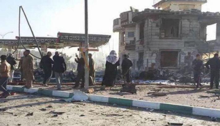 Photo of ISIS suicide bomber blows up gas station near Baghdad, killing at least 70