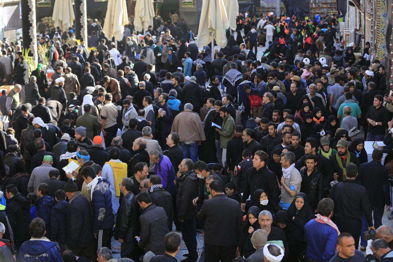 Photo of Millionsof pilgrims flock to holy Samarra to mark Imam Hassan al-Askary’s martyrdom anniversary