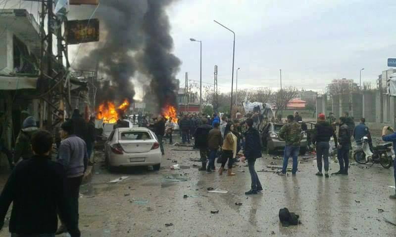 Photo of Five killed, 15 injured in bomb blast near Damascus