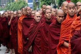 Photo of Buddhist extremists stop Muslim ceremony in Myanmar