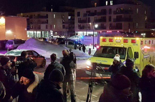 Photo of Six people killed after gunmen open fire in Quebec mosque