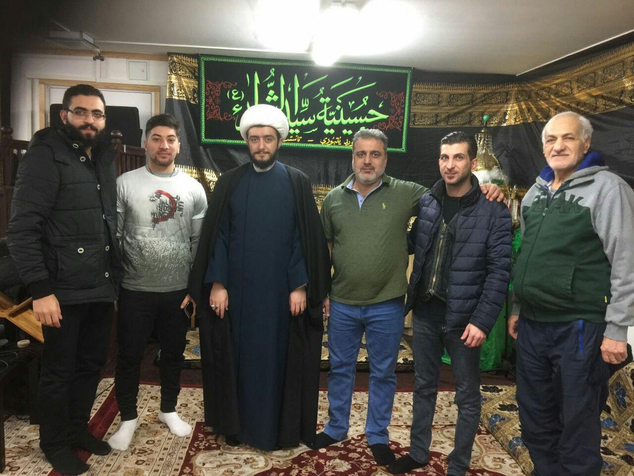 Photo of Representative of Grand Ayatollah Shirazi’s office visits Shias in Sweden
