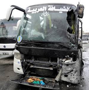 Photo of 33 people killed, 100 others injured in two terrorist blasts in Damascus city