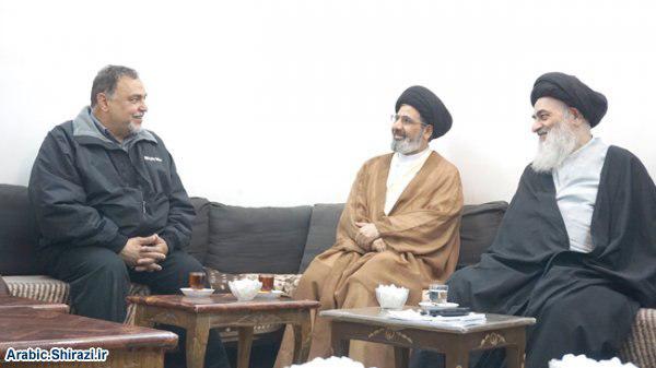 Photo of Grand Ayatollah Shirazi: The believers must be steadfast in front of problems