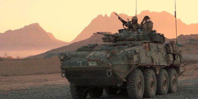 Photo of Saudi Arabia reportedly using Canadian military trucks against its own civilians