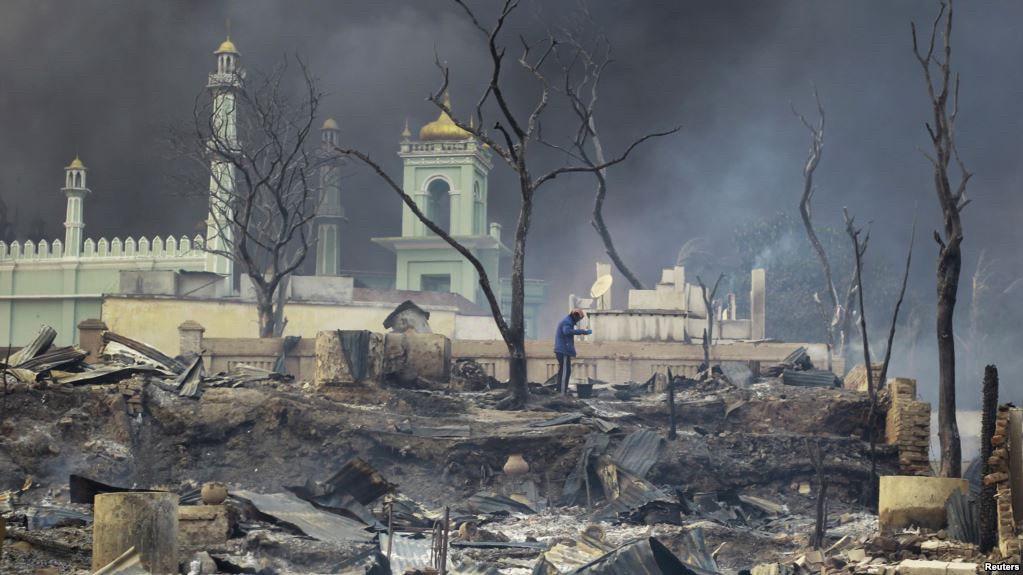 Photo of Myanmar demolishes 16 mosques in Rakhine