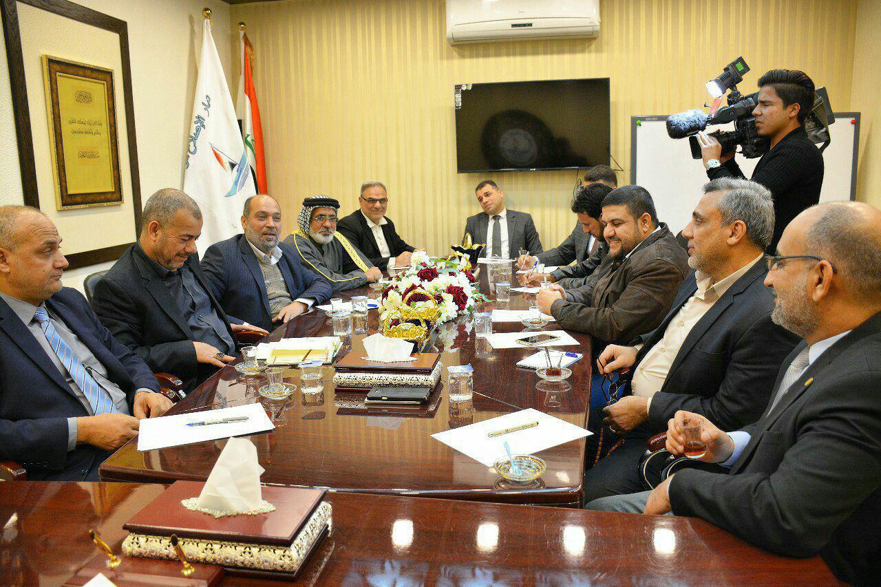 Photo of Baghdad office of Grand Ayatollah Shirazi takes part in Shia offices meeting in Baghdad