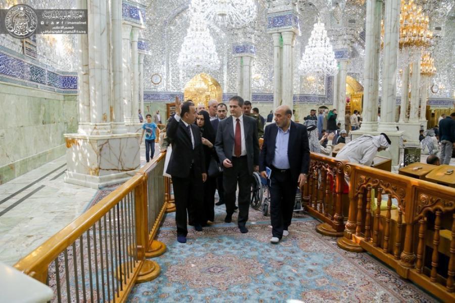 Photo of Hungarian Ambassador in Iraq: There is no match for Imam Ali Holy Shrine in whole world