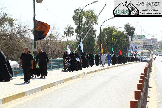 Photo of Crowds of pilgrims have begun to reach the shrine of al-Jawadian