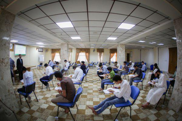 Photo of Karbala Nat’l Quran Award: participants take written exam