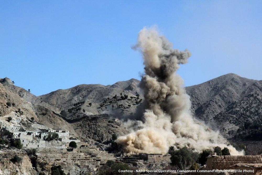 Photo of More than 50 militants killed, wounded in U.S. airstrike in Paktia