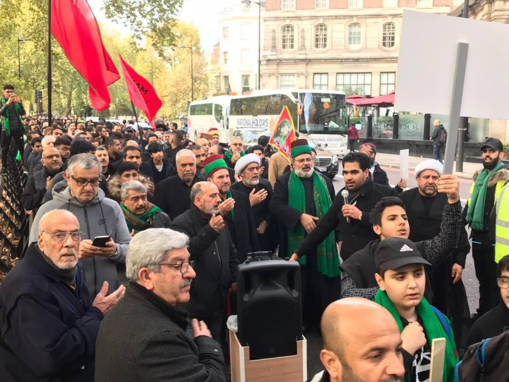 Photo of Shia Muslims conduct 38th Annual Arbaeen Procession in London, UK