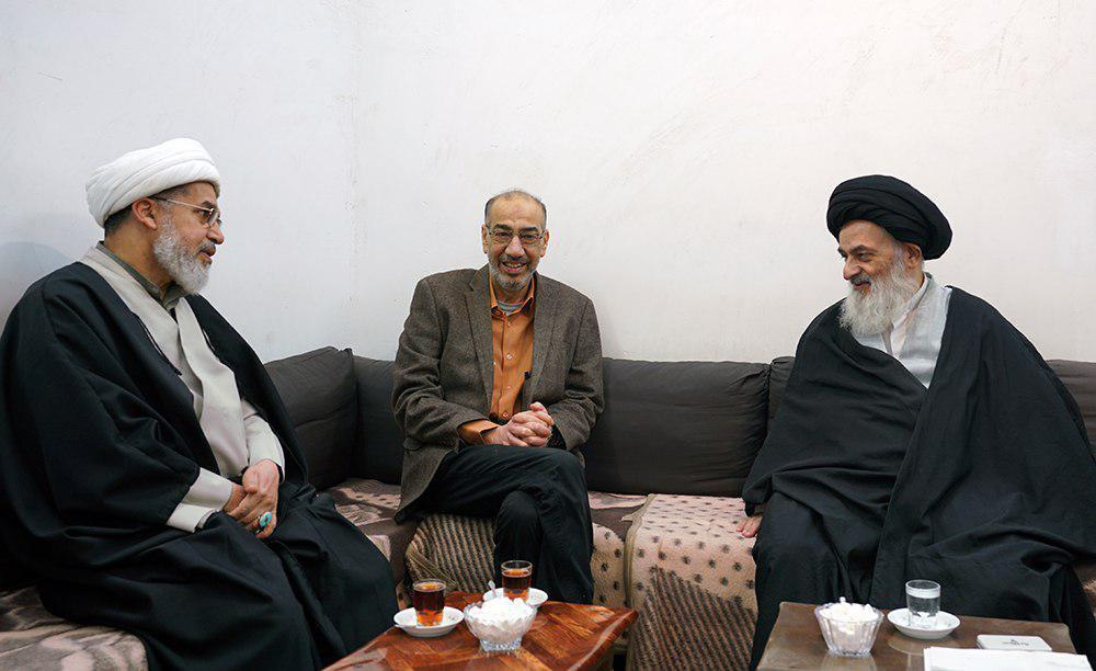 Photo of Two activists from Bahrain meet with Grand Ayatollah Shirazi