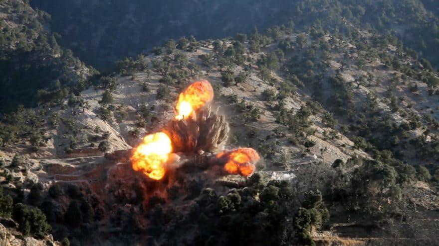 Photo of ISIS-K militants suffer casualties in coalition airstrikes in Nangarhar