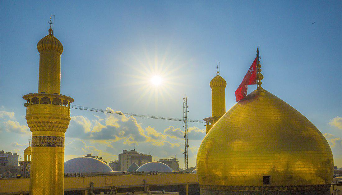 Photo of Metal structure of Imam Hussein Holy Shrine’s new dome completed