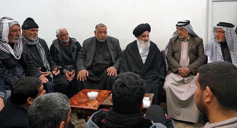 Photo of Imam Hussain Pilgrimage Caravan Visits Office of Grand Ayatollah Shirazi