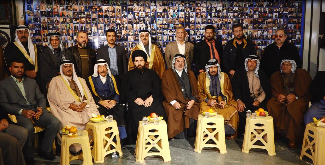 Photo of A delegation from the Shammar tribes is visits Imam Hussein Media Group