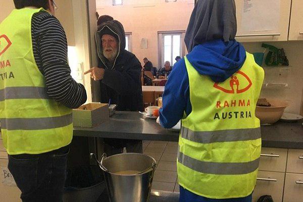 Photo of Muslim association in Austria provides meals to homeless