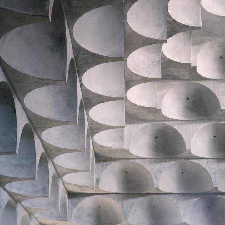 Photo of Modern concrete mosque in Australia is an architectural work of art