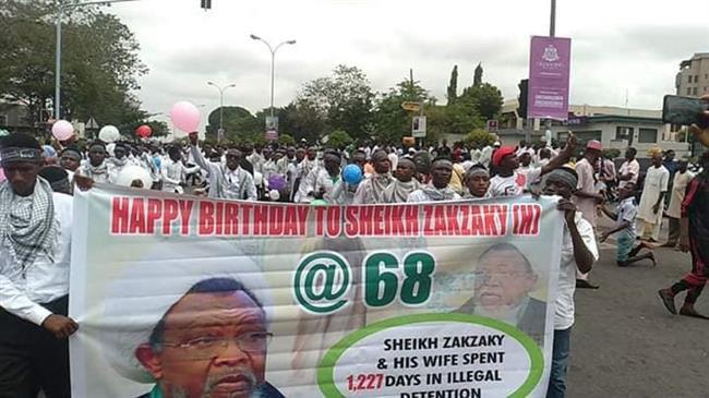 Photo of Nigerians stage protest rally in Abuja to demand Zakzaky’s release