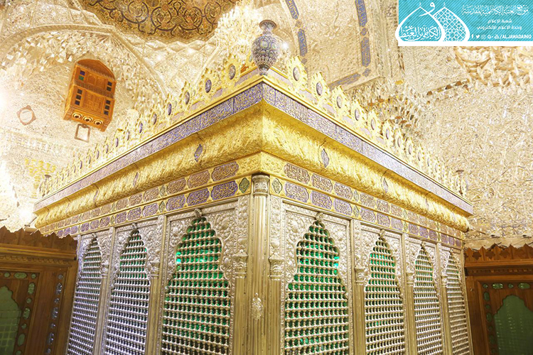 Photo of Al-Kadhumain Holy Shrine unveils new re-gilded holy grille