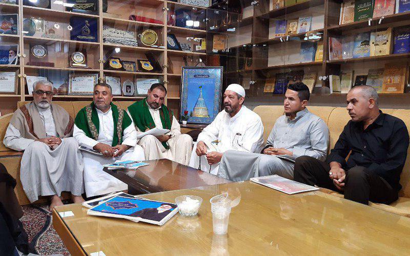 Photo of The Processions Committee of Imam al-Shirazi Foundation receives many Iraqi processions in Qom