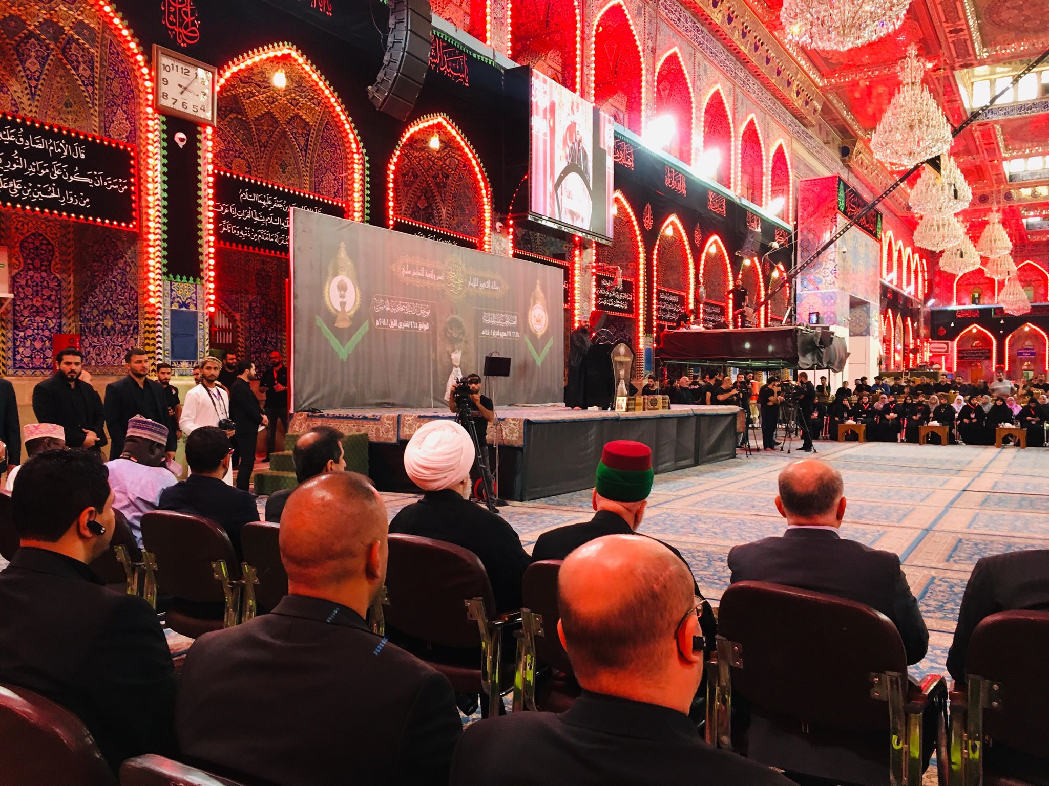 Photo of International festival on human rights at Imam Hussain Holy Shrine
