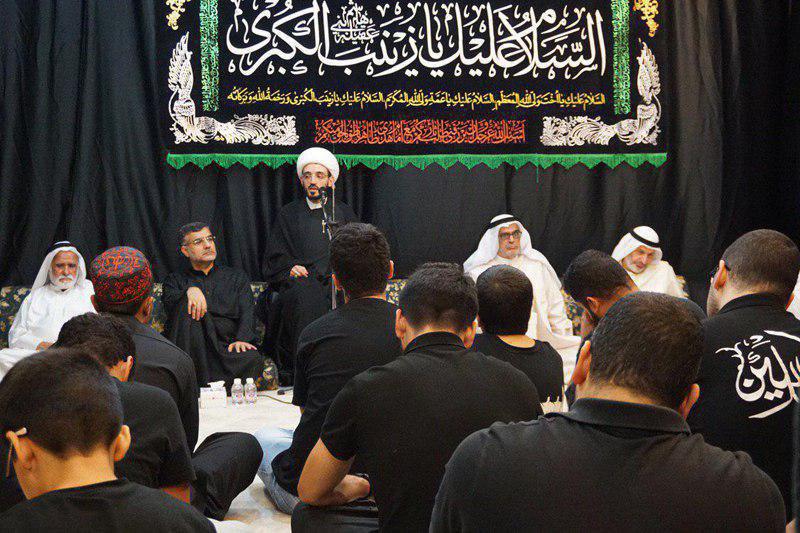 Photo of Mourning ceremonies on the occasion of Safar at the house of Grand Ayatollah Shirazi’s son in Kuwait