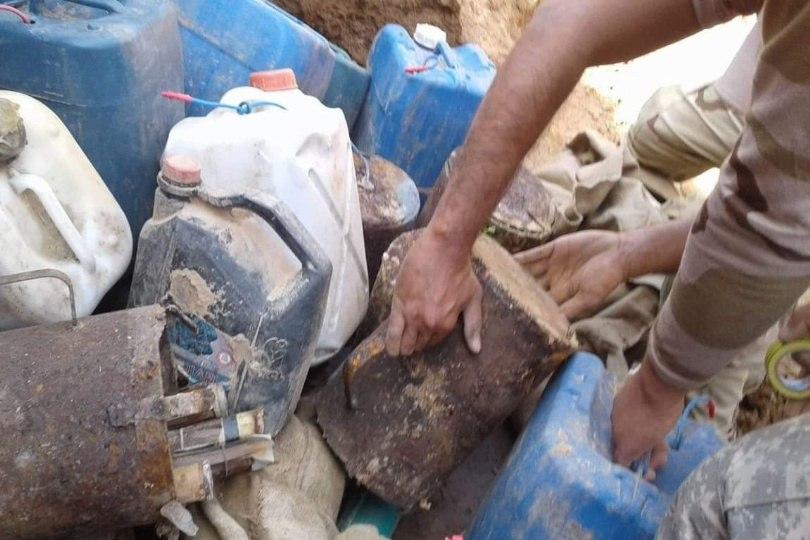 Photo of Dozens of explosive devices found in Samarra
