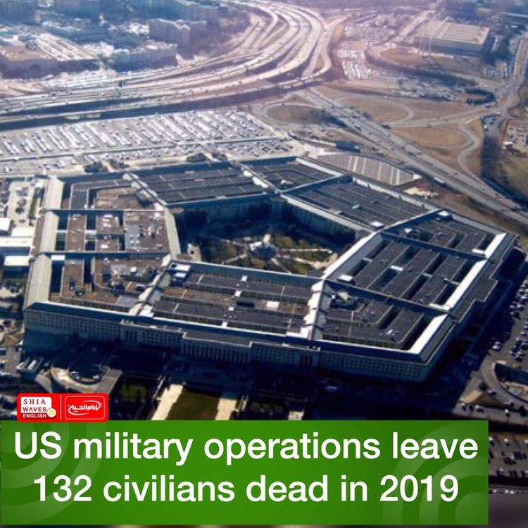 Photo of US military operations leave 132 civilians dead in 2019