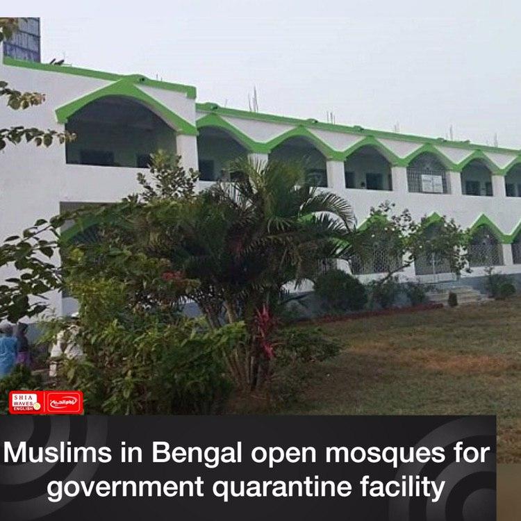 Photo of Muslims in Bengal open mosques for government quarantine facility