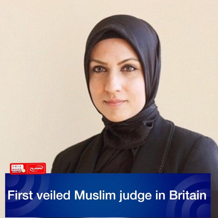 Photo of First veiled Muslim judge in Britain