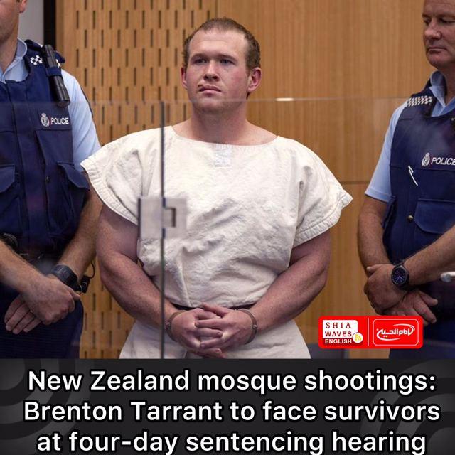 Photo of New Zealand mosque shootings: Brenton Tarrant to face survivors at four-day sentencing hearing