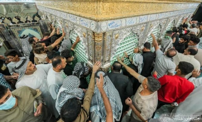 Pilgrims arrive at Imam Ali Holy Shrine to celebrate birth anniversary ...