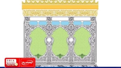 Photo of Final design of grille of Sayyeda Zainab Holy Shrine approved