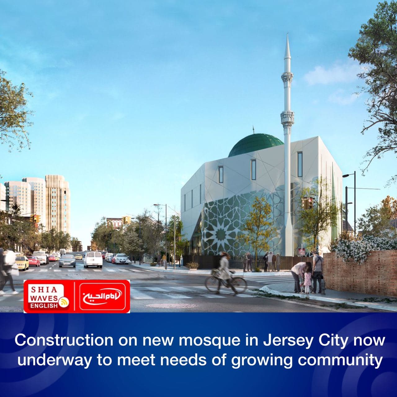 Construction on new mosque in Jersey City now underway to meet needs of