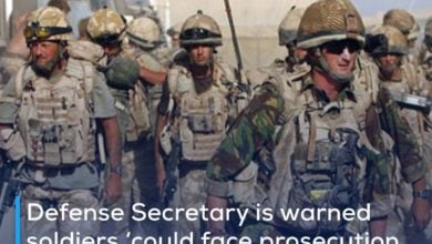 Photo of Defense Secretary is warned soldiers ‘could face prosecution for war crimes in Iraq’ if new ‘vital piece of legislation’ becomes law