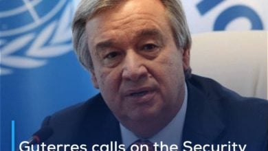 Photo of Guterres calls on the Security Council to facilitate the delivery of humanitarian aid to Syria