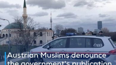 Photo of Austrian Muslims denounce the government’s publication of a map of Islam as a threat to their security