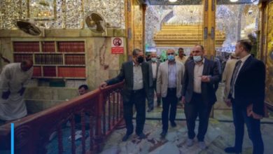 Photo of Delegation from Geneva Call visits Imam Ali Holy Shrine