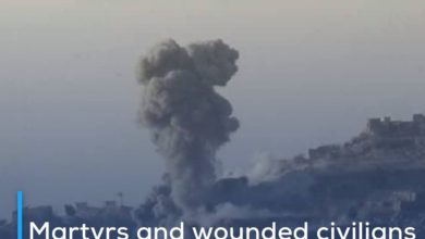 Photo of Martyrs and wounded civilians in Saudi artillery shelling on border areas in Saada
