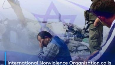 Photo of International Nonviolence Organization calls on the international community to pressure Israel to stop demolishing homes of Jerusalemites