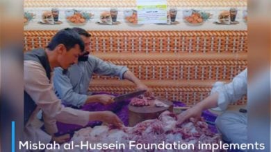 Photo of Misbah al-Hussein Foundation implements the ‘Sacrifice Project’ in Mazar-i-Sharif, in cooperation with organizations affiliated with the Shirazi Religious Authority