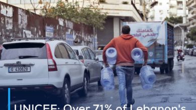 Photo of UNICEF: Over 71% of Lebanon’s population risks losing access to safe water