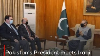 Photo of Pakistan’s President meets Iraqi Foreign Minister and the latter directs to facilitate the issuance of visas for Pakistanis